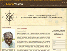 Tablet Screenshot of grahavasthu.com